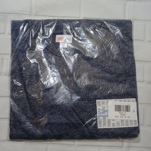 Lularoe Maria maxi dress XL Heathered Navy